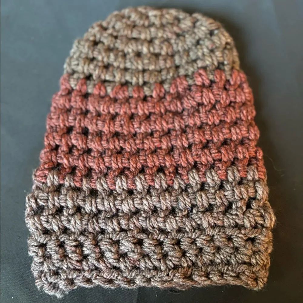 NEW Handmade Crocheted Adult Hat - Picture 3 of 9